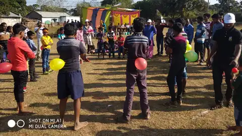 Celebrating Annual Sports Day